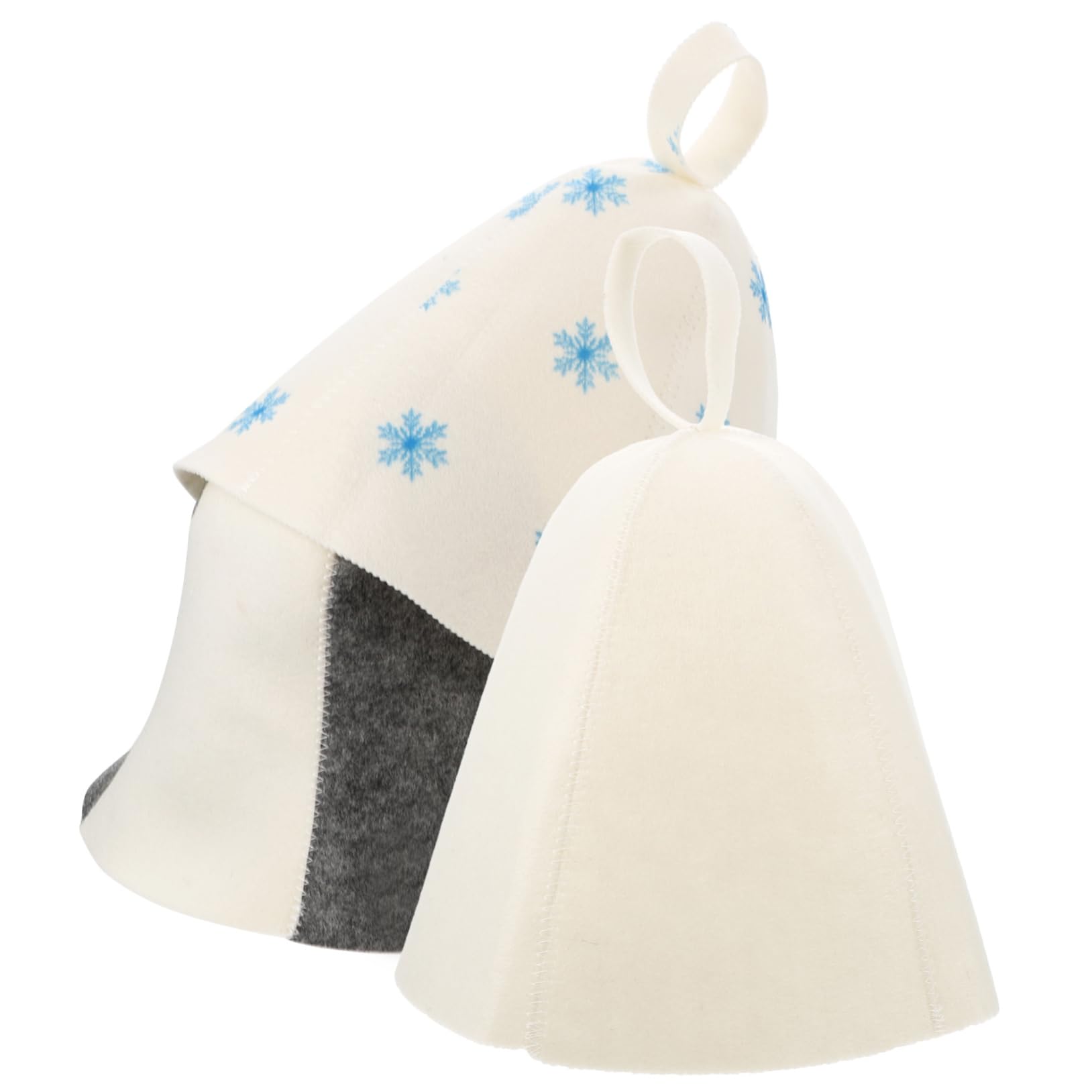 YARNOW 12 Pack Men's Breathable Felt Sauna Hat - Steam Bath & Shower Accessories for Hair Protection - Unisex Sauna Hat for Spa, Gym, and Home Use