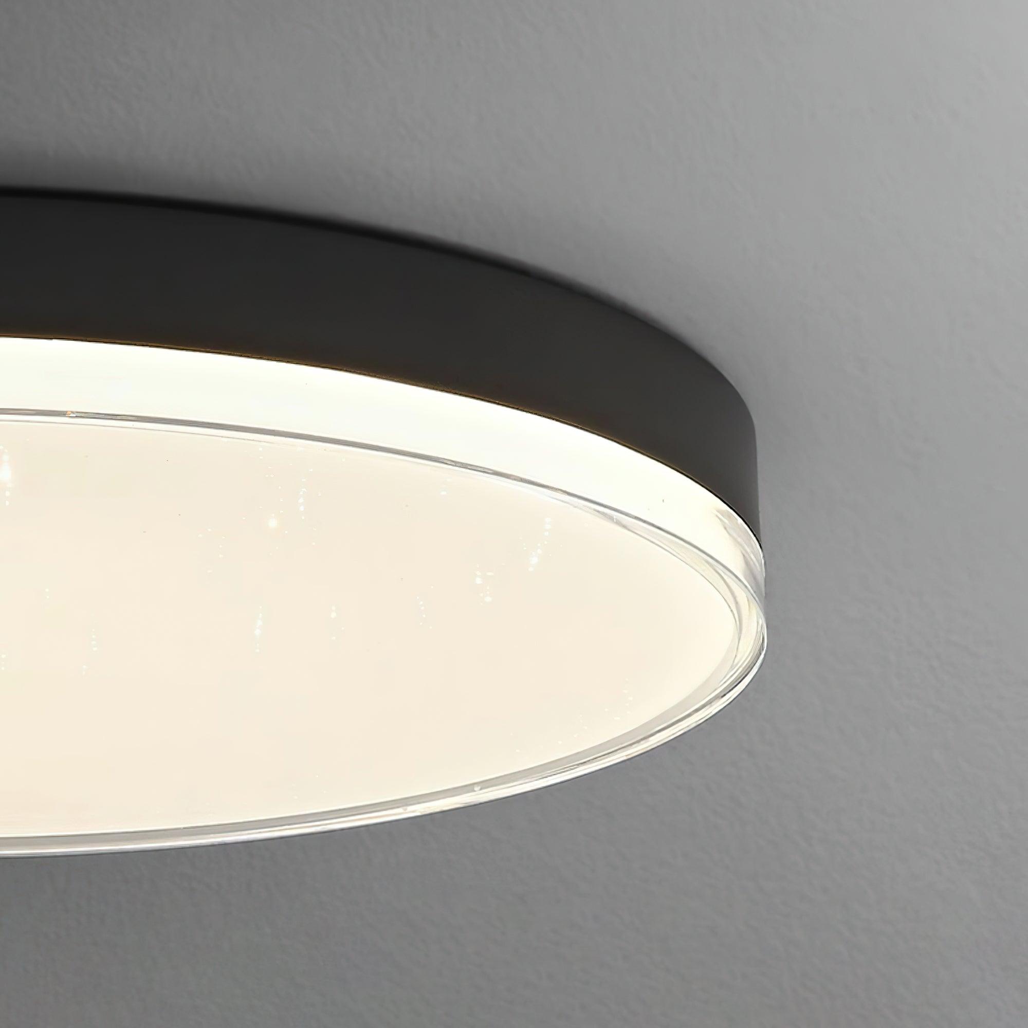 Mimixi Modern LED Ceiling Light Fixture - Dimmable Flush Mount Lighting for Bedroom, Living Room, Kitchen & Office - Energy Efficient Home Decor