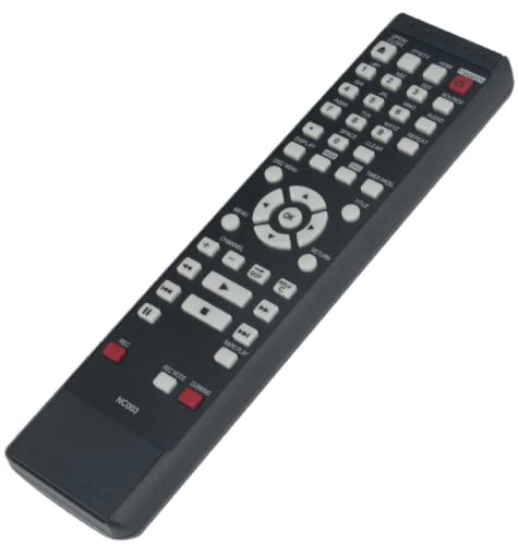 Original NC003UD NC003 Replacement Remote Control Compatible with Magnavox HDD DVD Recorder Models MDR557H MDR557H/F7 MDR533H MDR533H/F7 MDR535H MDR535H/F7 MDR537H MDR537H/F7 MDR515H - Perfect for Home Entertainment Systems & Media Centers