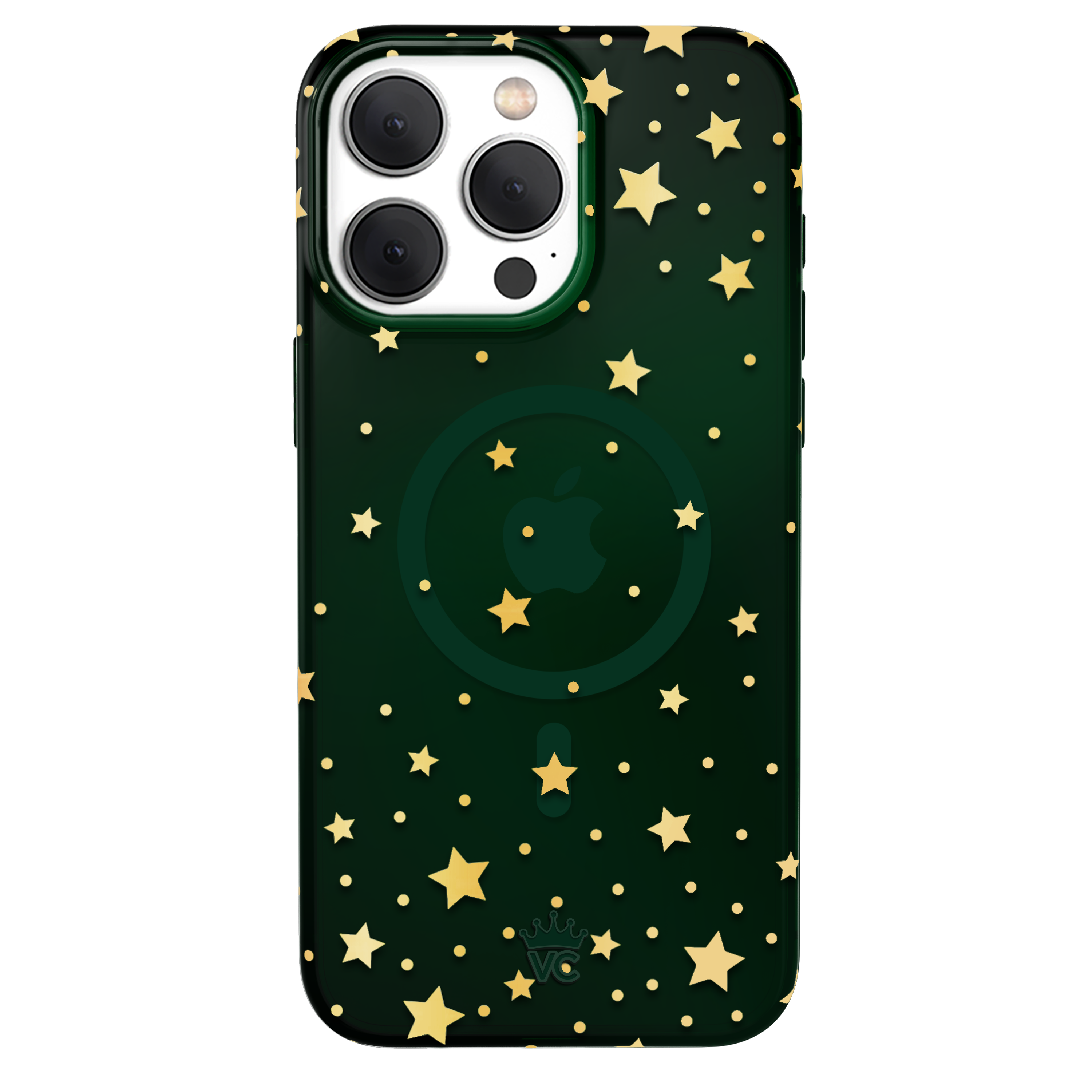 Evergreen Stars iPhone Case - Durable Protective Cover for iPhone 13/14/15 Pro Max - Slim Shockproof Design - Perfect for Outdoor Activities, Travel & Daily Use