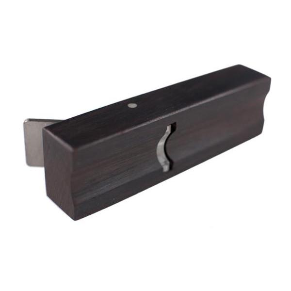 Premium Kakuri Mini Ebony Hand Plane No.3 R9 Concave - Japanese Woodworking Tool for Fine Detail & Smoothing - Perfect for Model Making, Luthier Work & Small Wood Projects