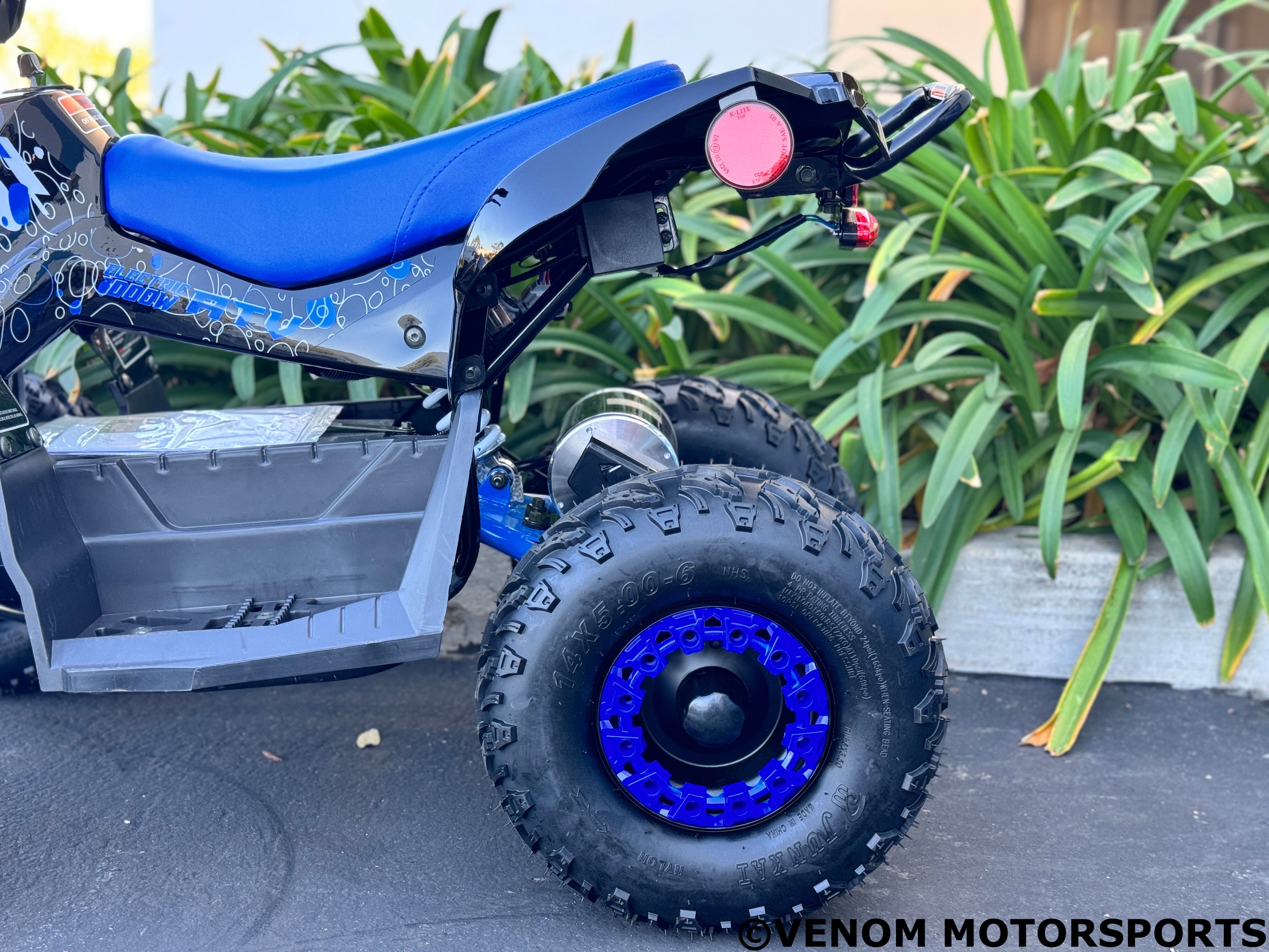 Venom E Racer 1000W 36V Electric ATV for Adults - Off-Road Adventure, Hunting & Farm Work - Powerful All-Terrain Vehicle with Long Battery Life