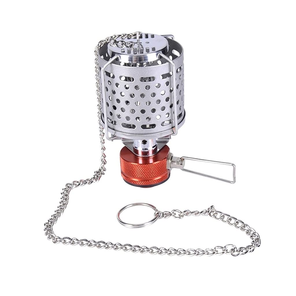 Portable Gas Camping Lantern - Mini Outdoor Tent Light with Hook, Emergency Flashlight for Camping, Hiking & Power Outages - ZAJ Camping Equipment & Illumination Gear