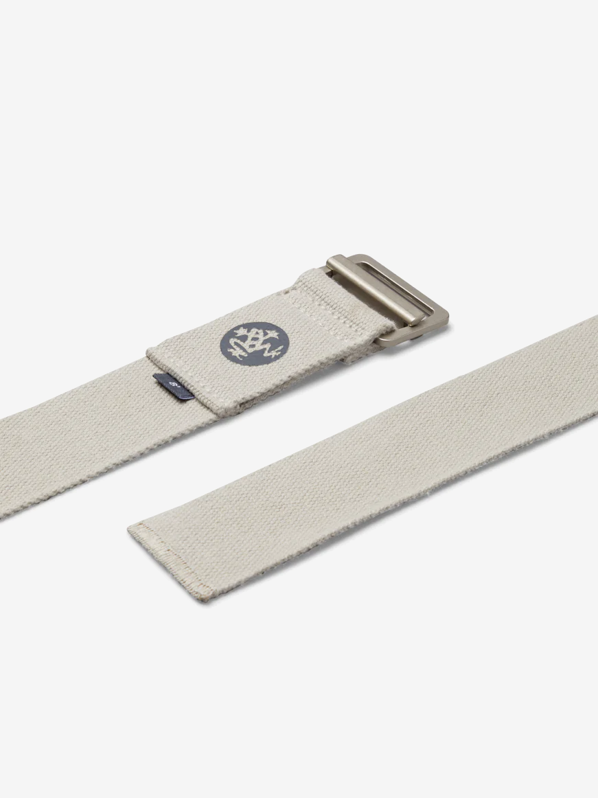 Manduka AligN Yoga Strap 305cm - Premium Yoga Belt for Stretching, Flexibility & Alignment | Ideal for Yoga, Pilates & Physical Therapy