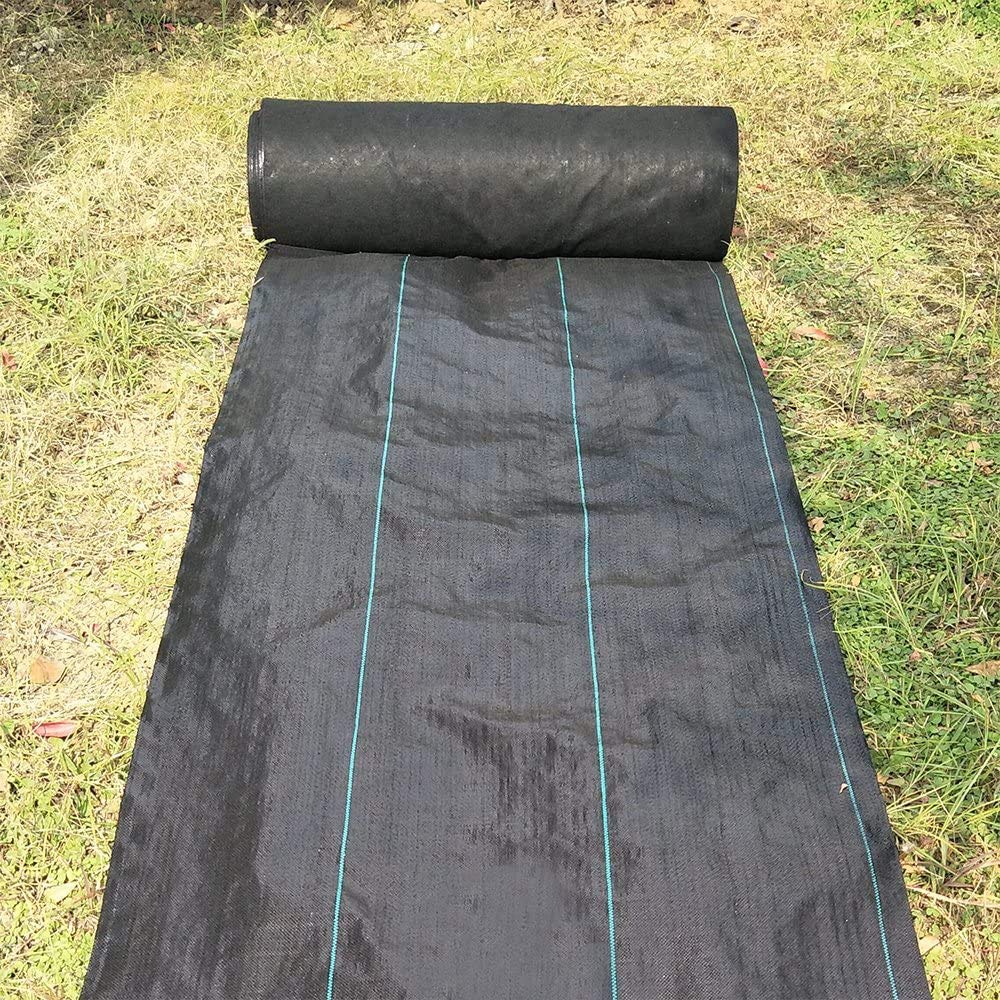 Premium Heavy Duty Weed Barrier Fabric 5x300ft - Nonwoven Landscape Ground Cover for Gardening, Raised Beds & Driveways | Durable Weed Control Mat for Home Gardens, Landscaping & Commercial Use