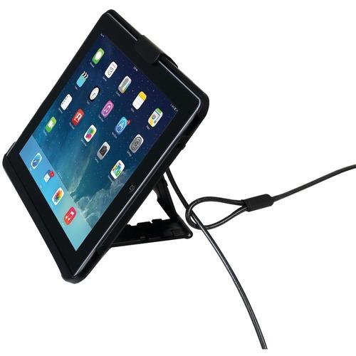CTA Digital PAD ATC Anti-Theft Case with Built-in Stand for iPad® - Secure Protective Cover for Travel, Work & School Use