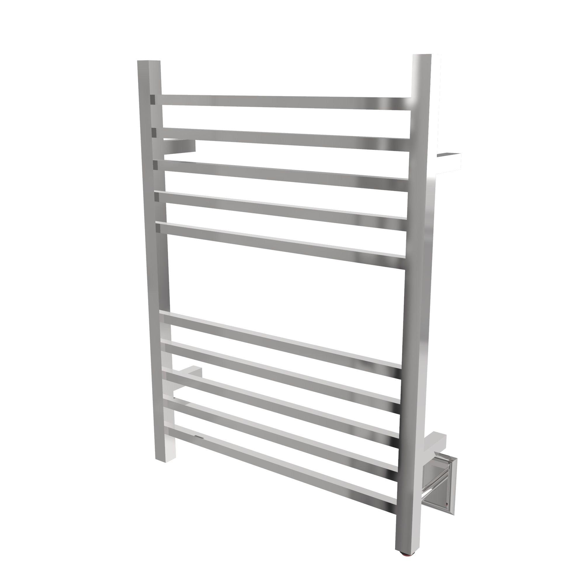 Amba Radiant 10-Bar Plug-in & Hardwired Bathroom Towel Warmer - 24