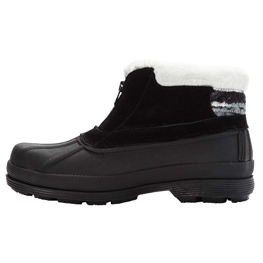 Propét Women's Lumi Ankle Snow Booties - Waterproof Winter Boots for Women with Warm Fleece Lining - Perfect for Snowy Weather, Hiking & Outdoor Activities