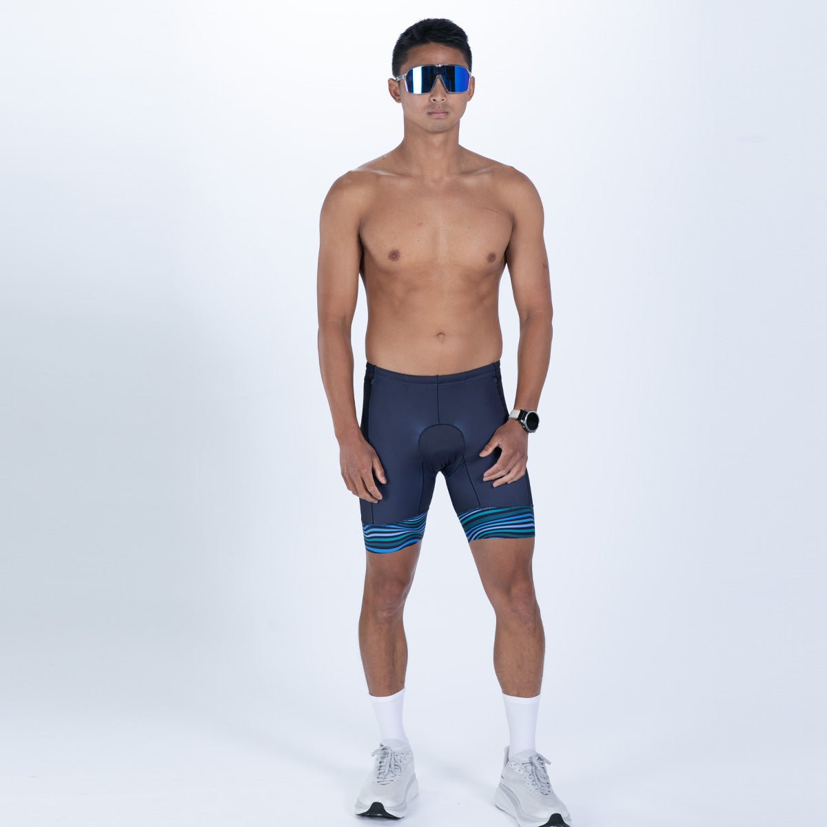 Men's Limited Edition Tri 7 Running Shorts by Crowie - Lightweight Performance Shorts for Triathlon Training & Competition