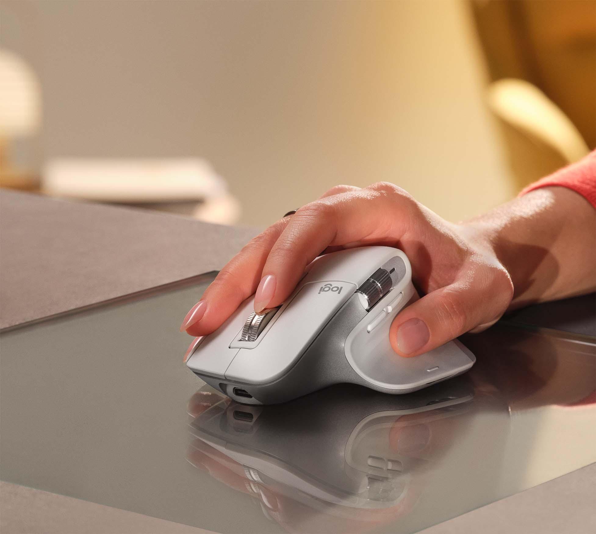 Logitech MX Master 3S Wireless Smart Mouse for Productivity - Perfect for Office Work, Graphic Design & Remote Working