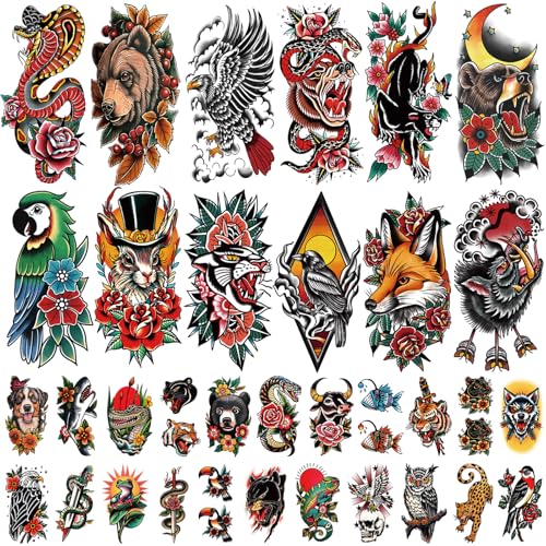 Vintage Animal Tattoo