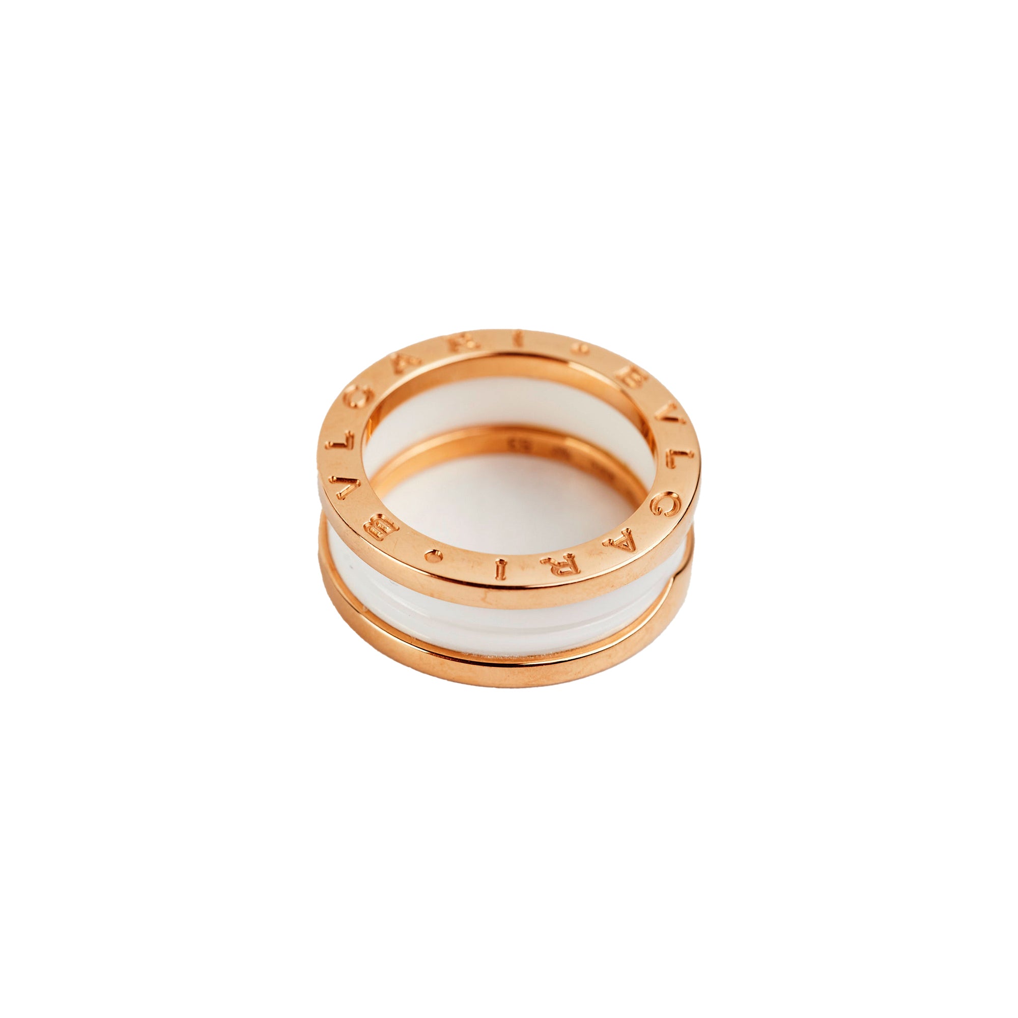 Bvlgari B Zero 1 18K Yellow Gold Ring for Women - Size 53 (US 6) - Luxury Italian Jewelry for Special Occasions & Gifts