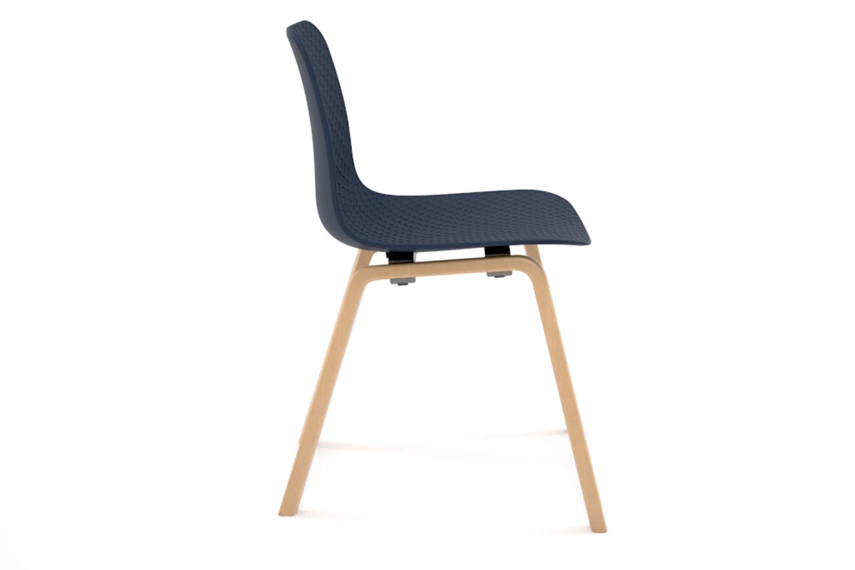 Dune Cafe Chair with 4-Leg Base - Stylish and Durable Bistro Chair for Restaurants, Cafes, and Home Decor