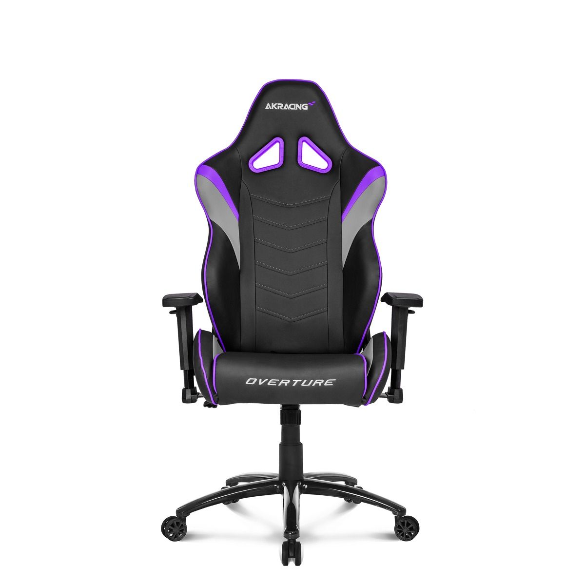 AKRACING Overture Gaming Chair - Ergonomic Purple Computer Chair with Adjustable Height, Lumbar Support & Headrest - Perfect for PC Gaming, Office Work & Home Desk Setup