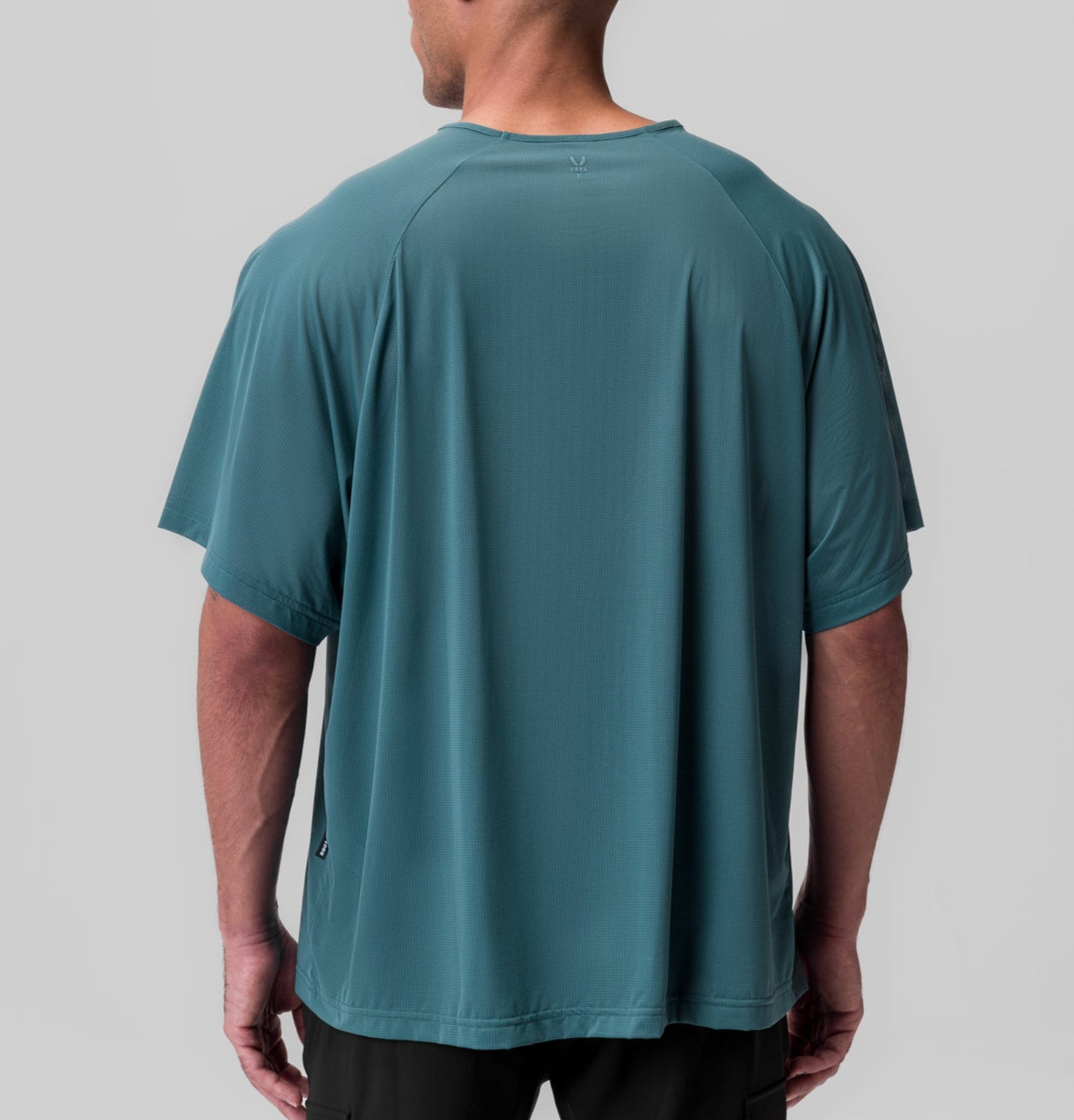 ASRV Air Mesh Ice Oversized T-Shirt for Men - Breathable & Lightweight Summer Tee - Gym, Running & Outdoor Activities
