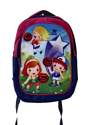 Premium Sirius Polyester School Backpacks for Kids & Teens - Durable, Lightweight & Multi-Color Options - Perfect for School, Travel & Daily Use