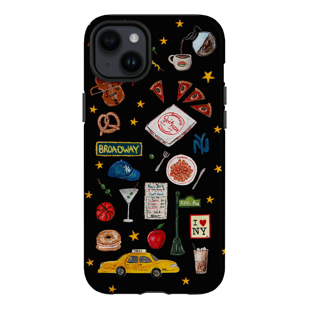 Stylish NYC Skyline iPhone Case - Durable Protective Cover for iPhone 12/13/14/15 Pro Max - Perfect Gift for New York Lovers & Travel Enthusiasts (Great for Daily Use, Travel & City Photography)