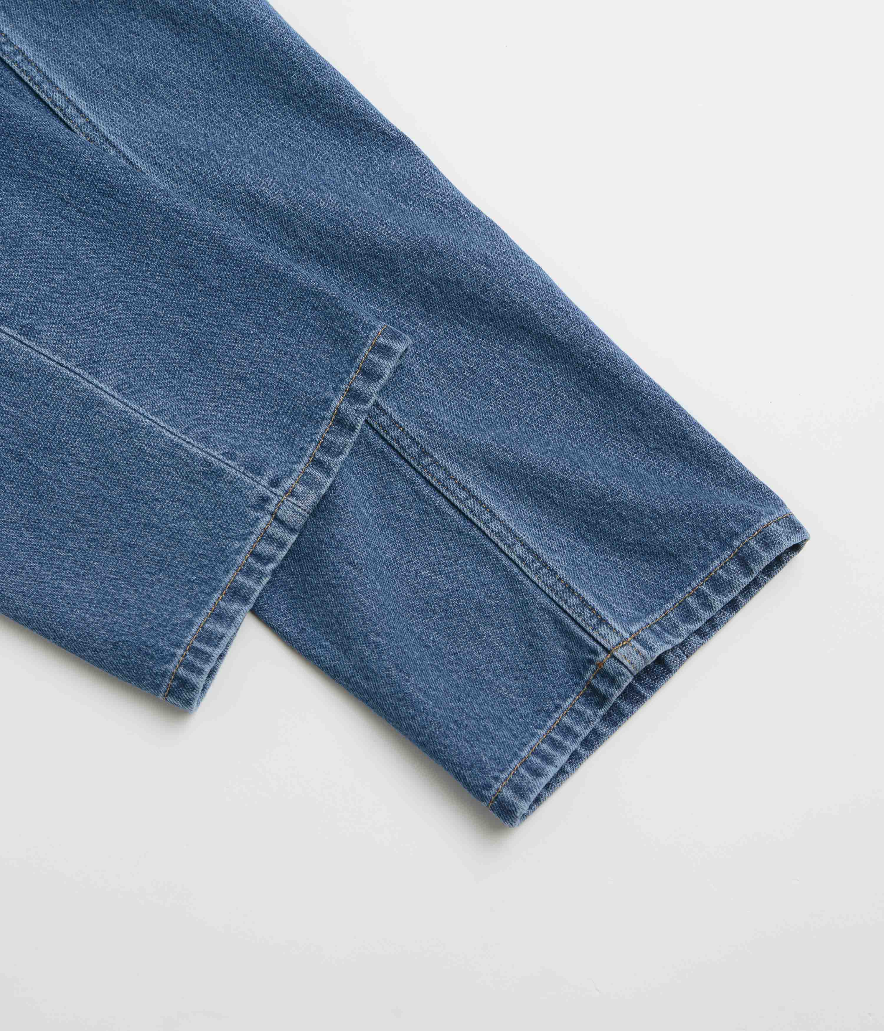 Carhartt Nolan Pants for Men - Heavy Duty Work Pants in Blue Stone Wash | Durable Workwear for Construction, Landscaping & Outdoor Jobs