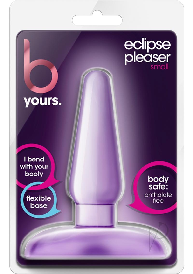 B Yours Eclipse Pleaser Small Purple Butt Plug - Sensual Adult Toy for Couples & Solo Play