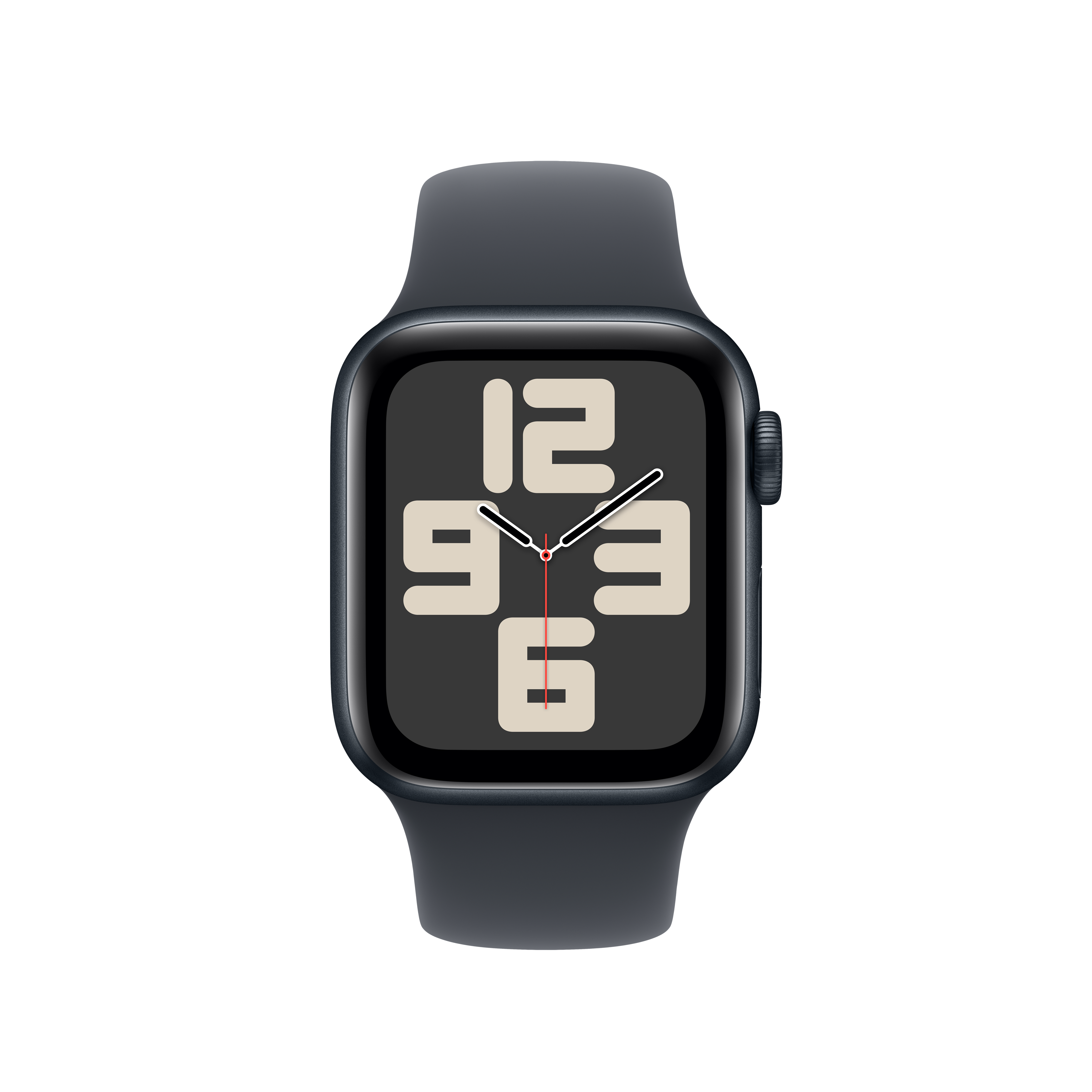 40mm Black Sports Strap for Smartwatches - Adjustable S/M Size - Perfect for Running, Gym & Outdoor Activities