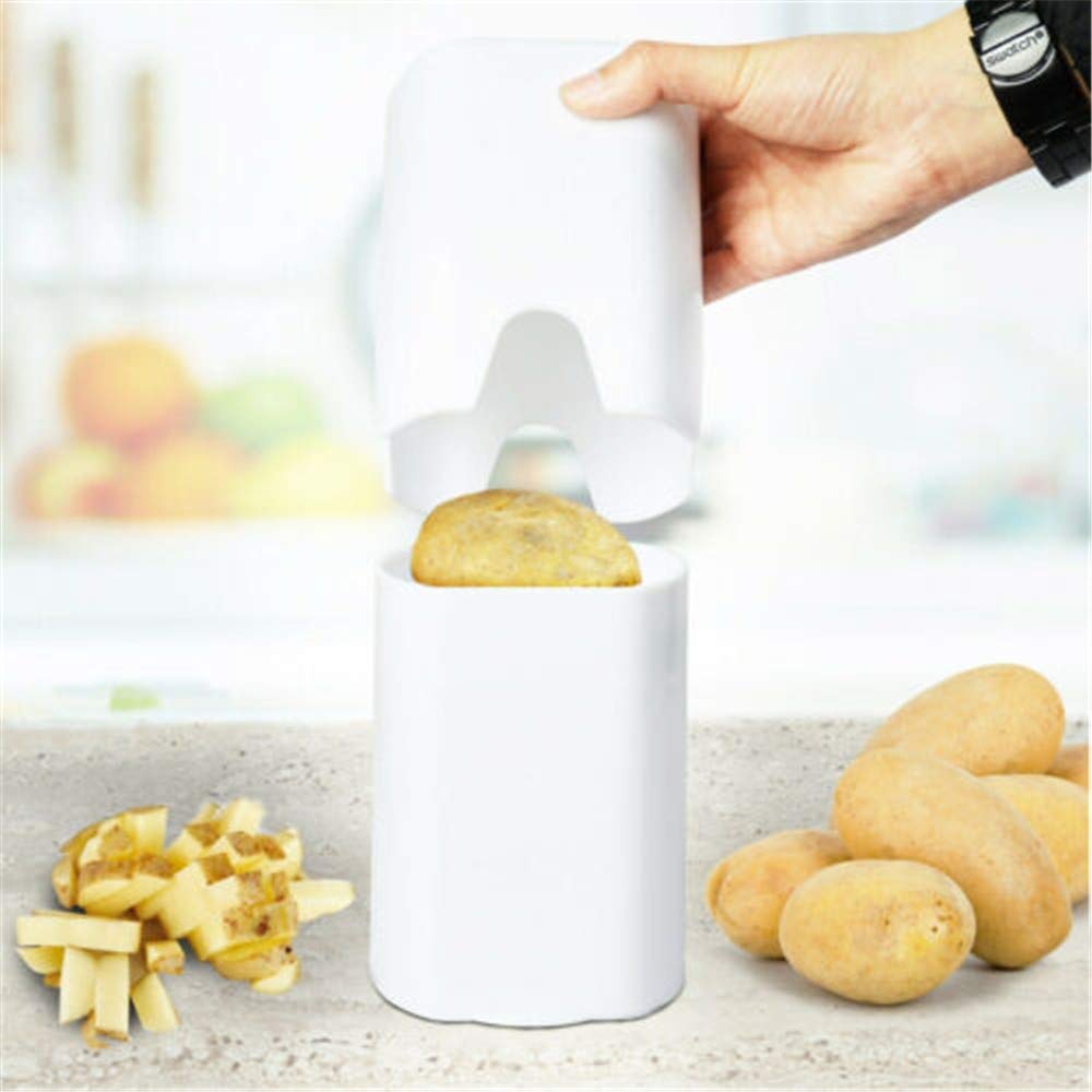 Stainless Steel Potato Slicer & Vegetable Cutter - Multifunctional Kitchen Tool for Perfect Chips, Fries & Veggies | Ideal for Home Cooking, Meal Prep & Party Snacks