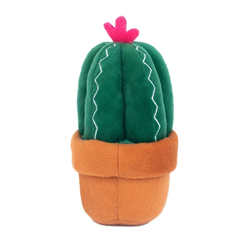 Zippy Paws Carmen the Cactus Dog Toy - Cute Plush Chew Toy for Small & Medium Dogs, Perfect for Playtime & Training | Indoor & Outdoor Use