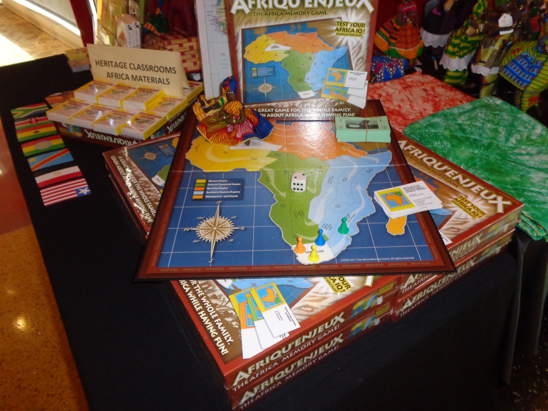 AFRIQU'ENJEUX: The Africa Memory Game - Educational Family Fun for Kids & Adults, Perfect for Learning African Culture and Geography