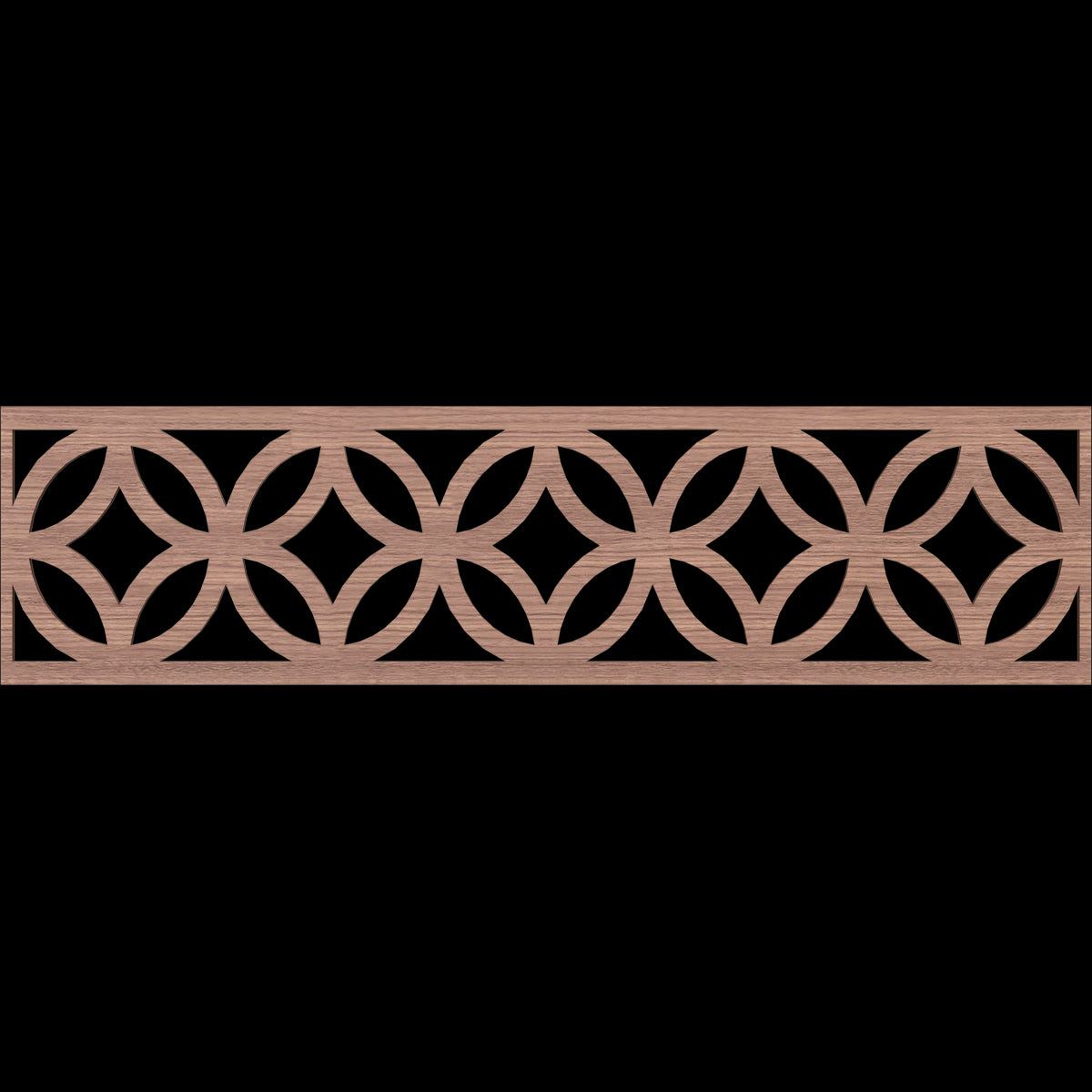 Crosby Fretwork Moulding - Decorative Wood Trim for Home & Furniture DIY Projects - Perfect for Cabinets, Doors, and Wall Accents