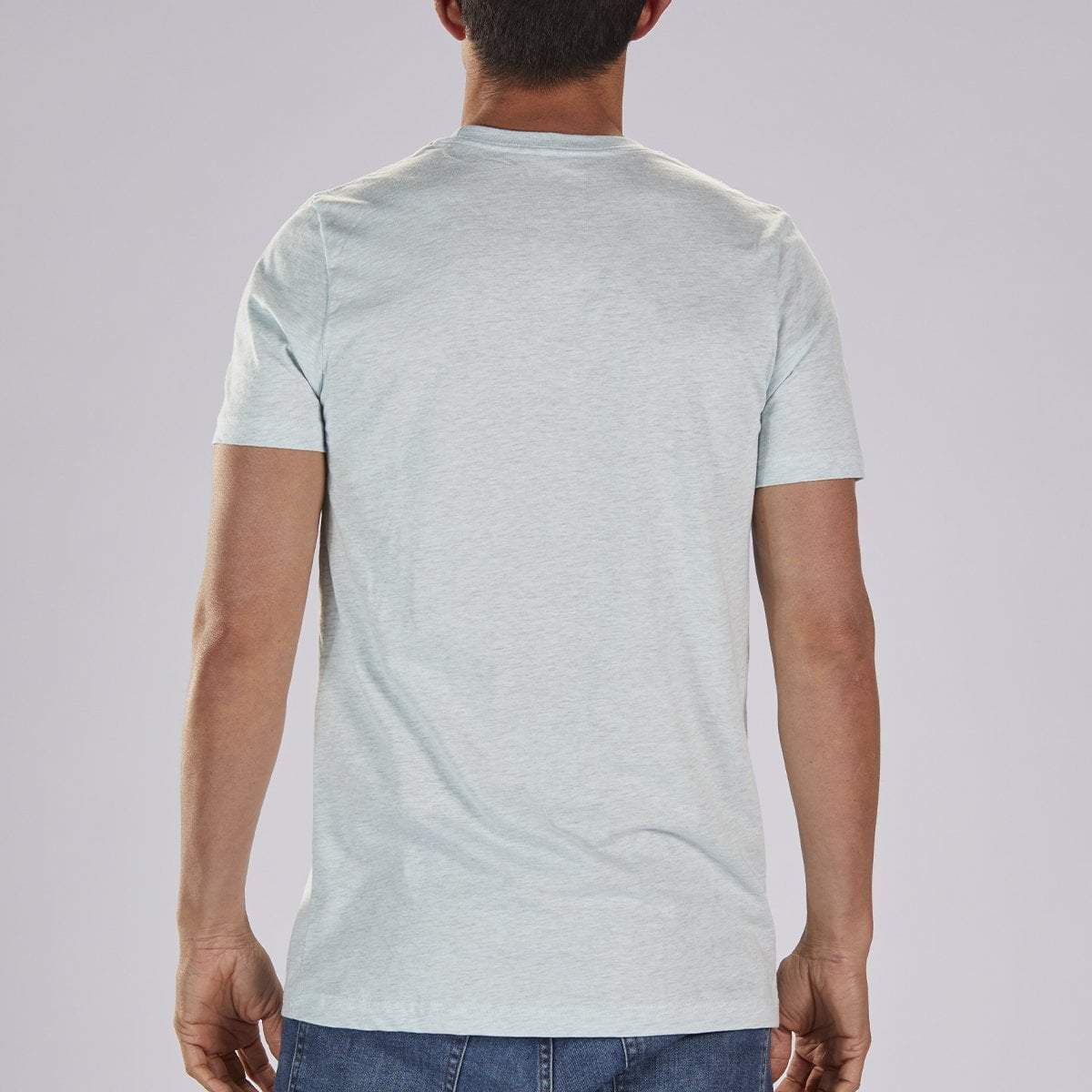 Men's Limited Edition Cotton T-Shirt - Premium Ice Blue Color with Exclusive Zoot Badge Design | Casual Wear, Street Style & Everyday Comfort