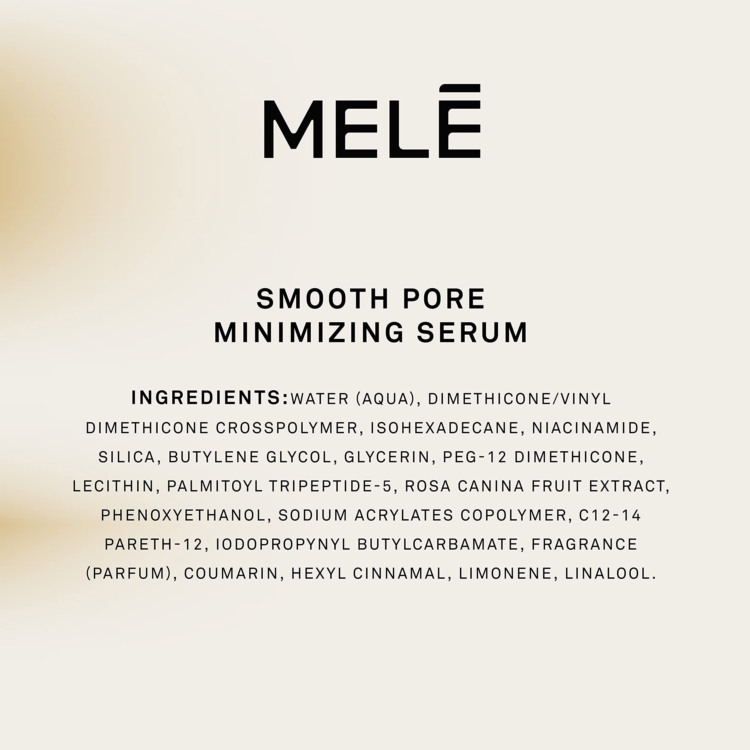 MELE Nourishing Face Cream for Dry Skin - Hydrating Moisturizer with Niacinamide & Vitamin B | Lightweight, Non-Greasy Formula | Perfect for Daily Skincare Routine & Nighttime Hydration (1.35 oz)