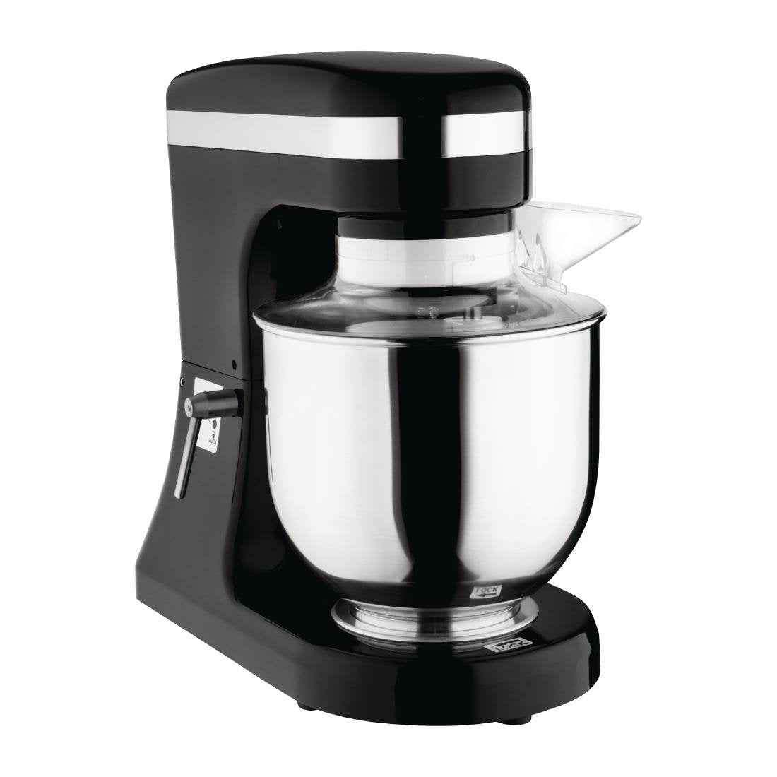 Apuro 7L Planetary Mixer - Professional Stand Mixer for Baking, Dough Kneading & Whipping - Perfect for Home & Commercial Kitchens (Black)