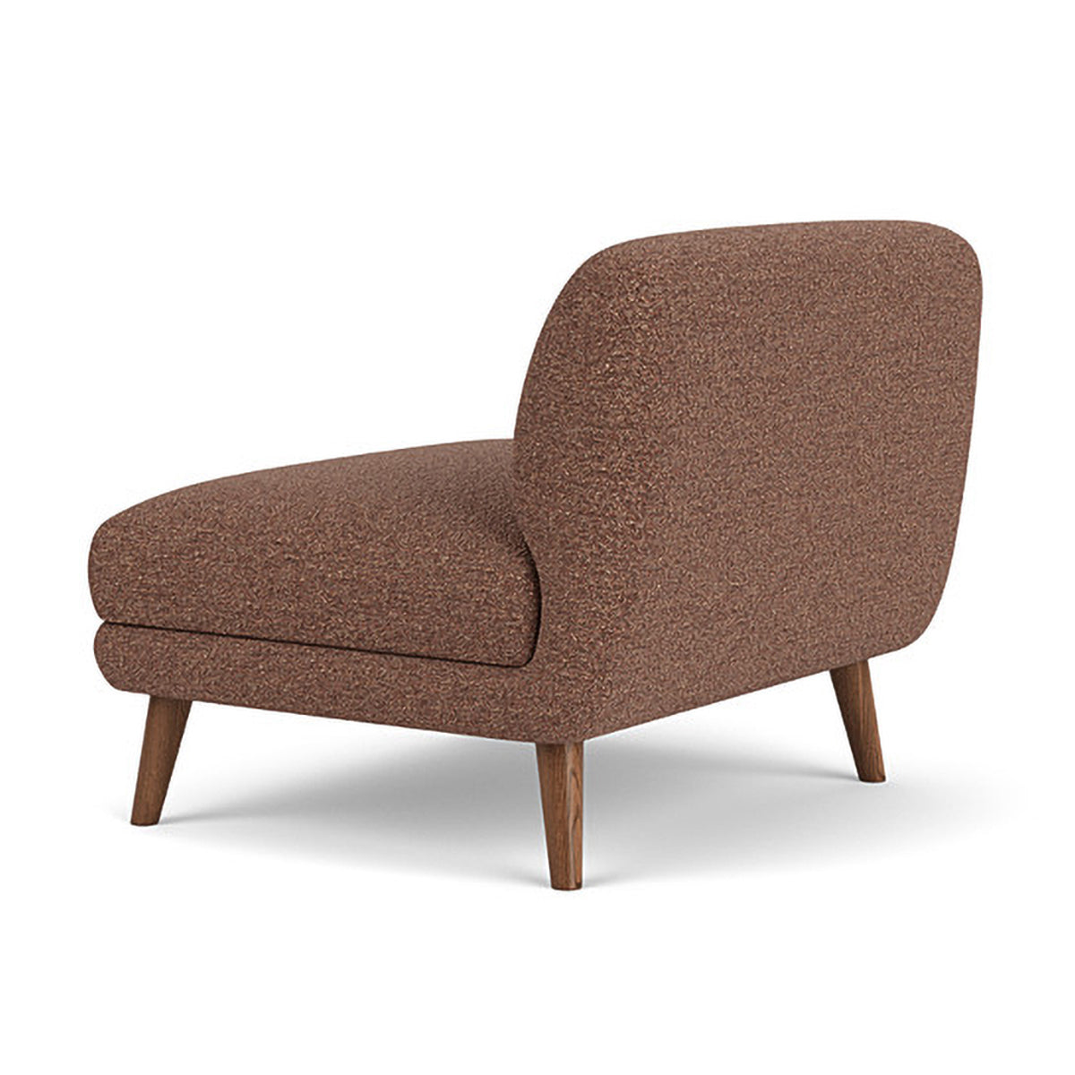 Alfred Boucle Modular Armless Sectional Sofa - Modern Comfort for Living Room, Lounge & Office Spaces