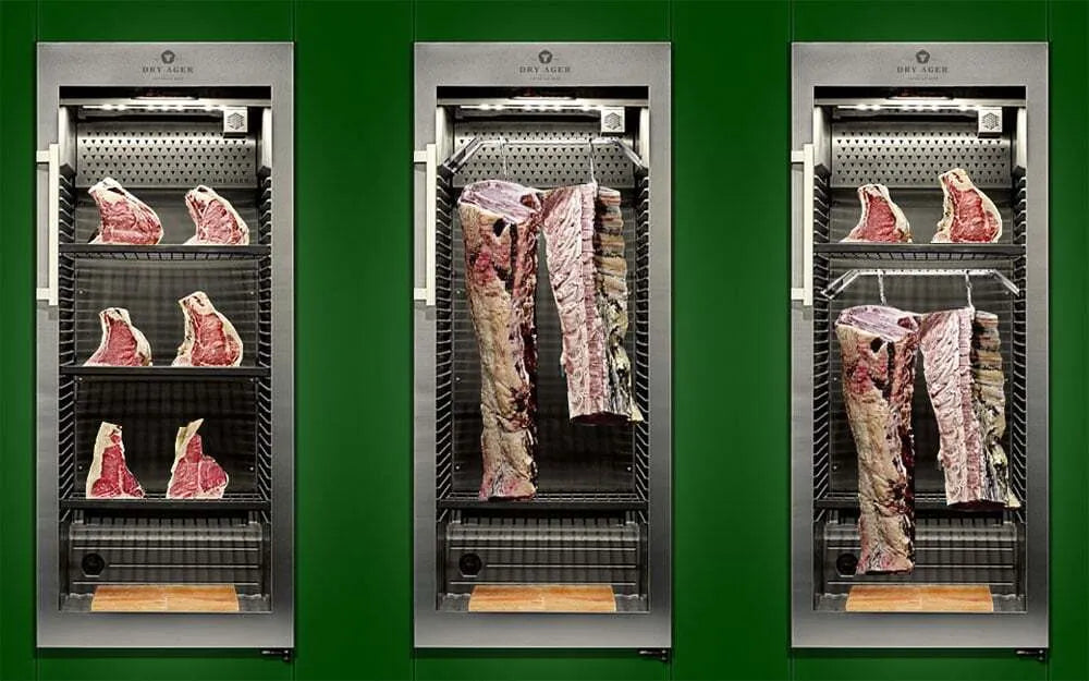 Dry Ager UX 1500 PRO Commercial Meat Dry Aging Refrigerator with XL Accessory Package - Perfect for Steak Houses, Butcher Shops & Home Chefs