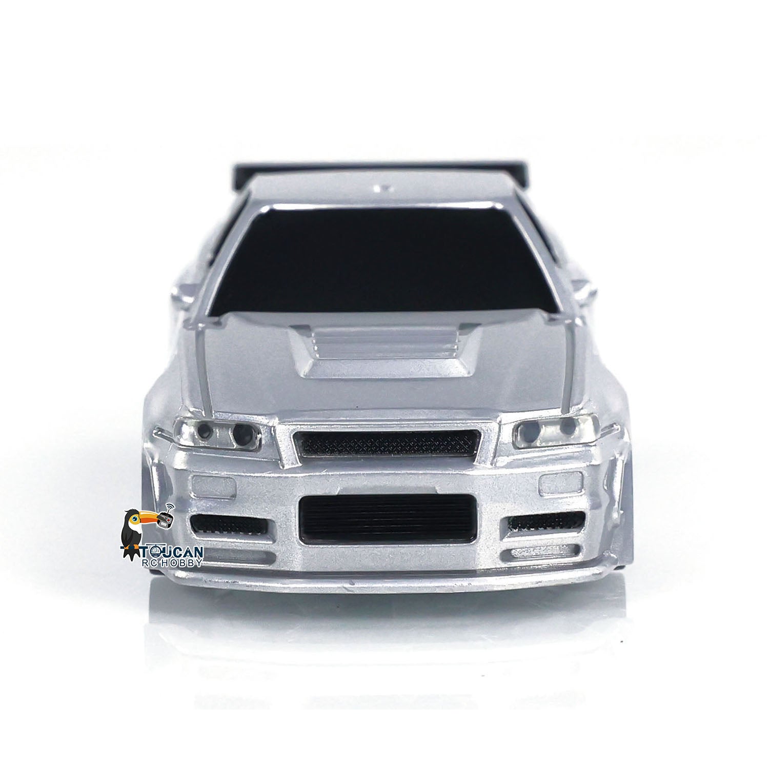 1/43 Scale 4WD RC Drift Car Toy - 2.4GHz Radio Control, High Speed Ready-to-Run Mini Race Car Set with LED Lights & Traffic Cones (4-Piece) - Perfect for Indoor Racing, Birthday Gifts & Kids Playtime