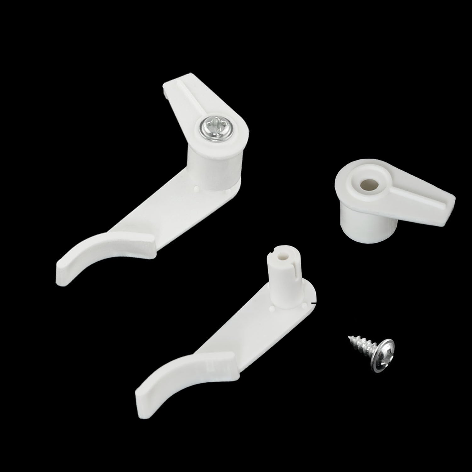 20PCS White LED Plastic Ceiling Light Mounting Clips - Secure Light Fixture Holders for LED Strip & Lamp Sockets - Perfect for Home, Office & Commercial Lighting Installation