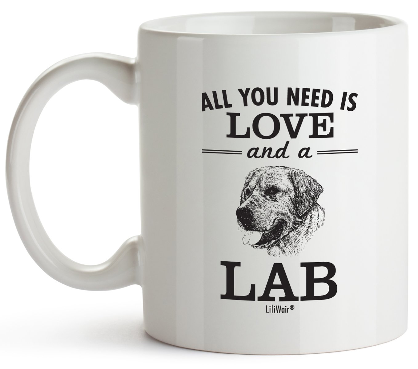 Funny Labrador Mom Coffee Mug - Best Gift for Dog Lovers, Christmas, Birthday (Men & Women) - Cute Dog-Themed Ceramic Cup for Home, Office Use - Perfect for Coffee, Tea, Hot Chocolate