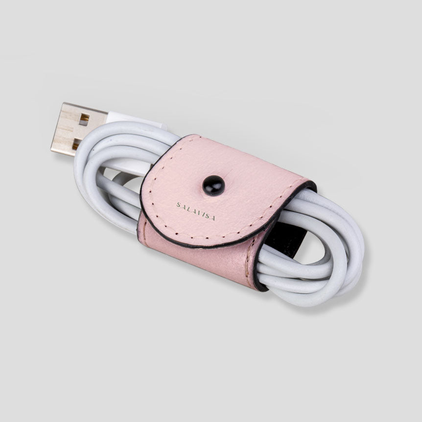 Palm Springs EcoWrap Cord - Reusable & Eco-Friendly Cable Organizer for Home, Office, Travel - Perfect for Charging Cables, Headphones & Electronic Accessories