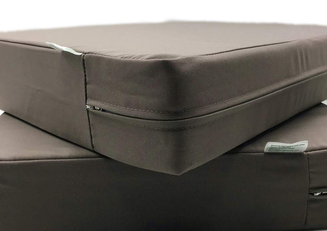 Timeless Taupe Waterproof Outdoor Patio Chair Cushion Covers - 20