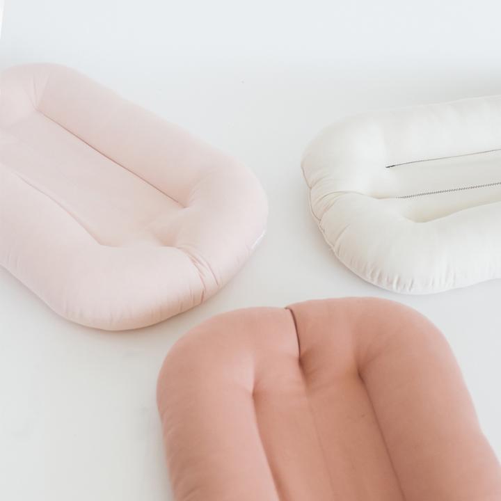 Organic Snuggle Me Infant Lounger - Premium Baby Nest for Safe & Comfortable Sleep, Play & Cuddle - Perfect for Newborns, Nursery, Travel & Breastfeeding