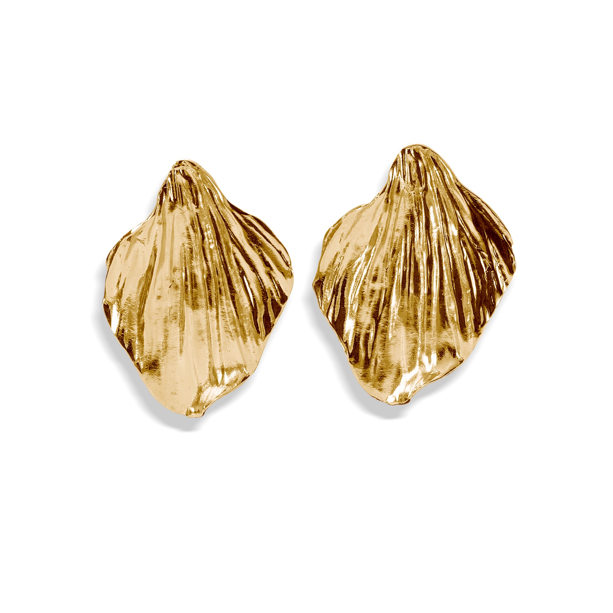 Maya Petal Statement Earrings for Women - Elegant Floral Dangle Earrings for Party, Wedding & Special Occasions