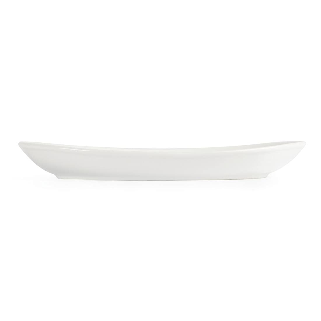 Olympia French Deep Oval Service Plates - 12