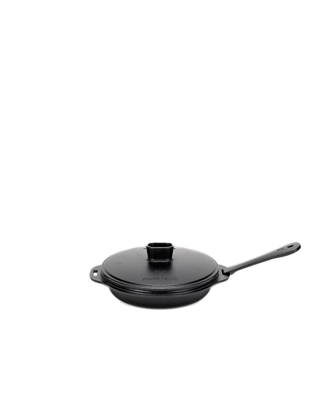 Premium Cast Iron Duo Cooker – 5.5QT Dutch Oven & Skillet Set for Baking, Frying & Roasting – Perfect for Stovetop, Oven & Camping – Enameled Cast Iron Cookware with Lid