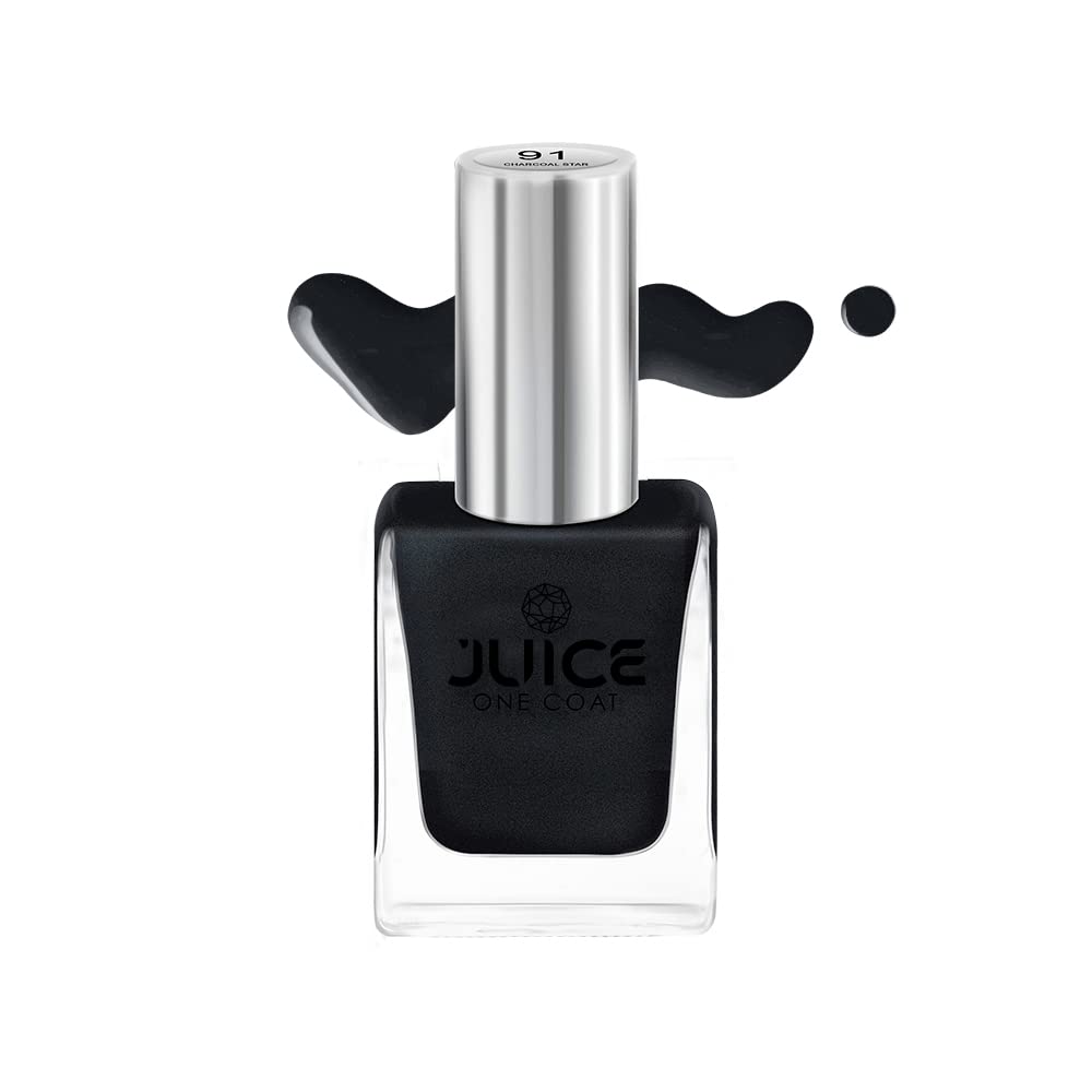 JUICE 5-in-1 Nail Polish Combo Set - Quick Dry, Long Lasting, Chip Resistant with Gel Finish & High Gloss (16 Colors, F&D Approved) - Perfect for Salon Quality Manicures at Home, Parties & Special Occasions