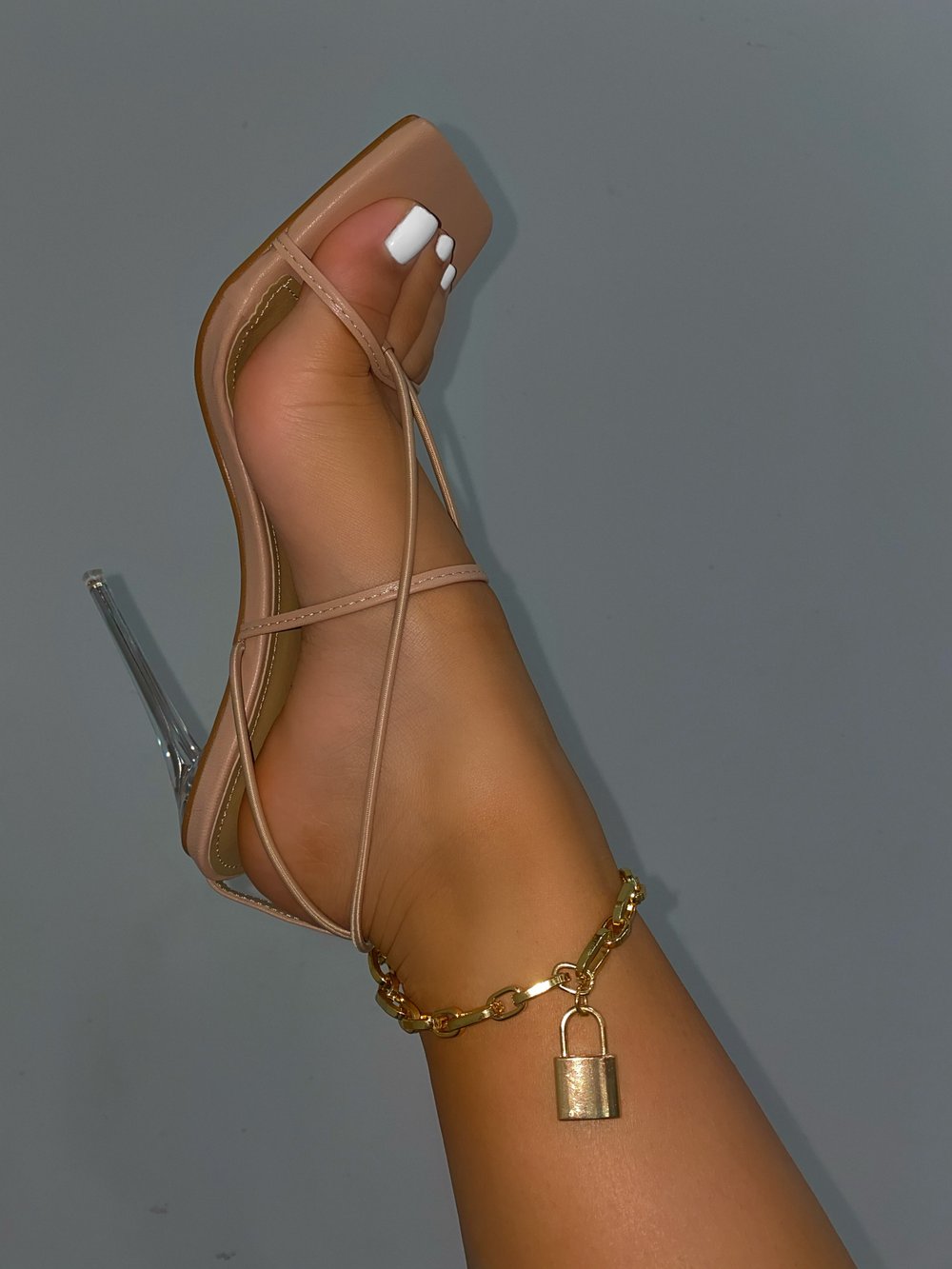 Tinecia Women's Nude High Heels - Comfortable Stiletto Pumps for Work, Party & Special Occasions