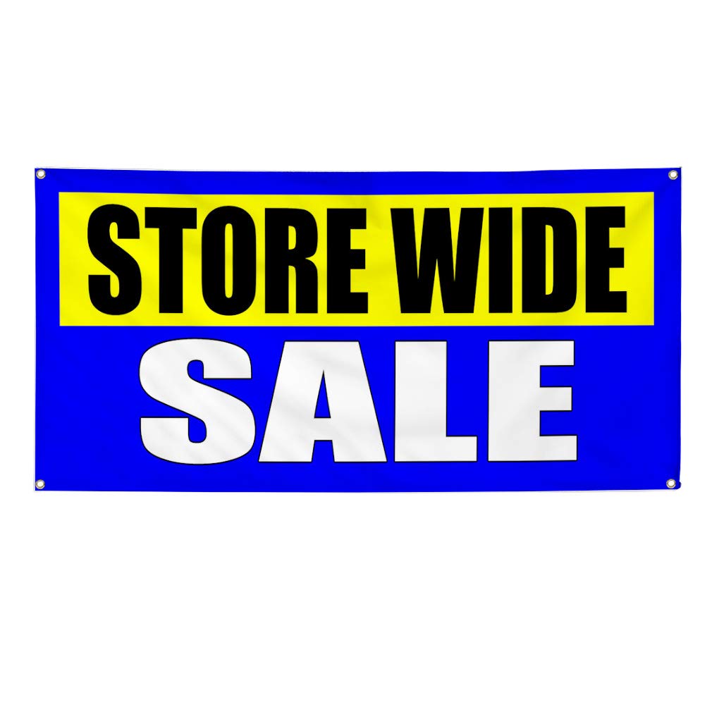 Vinyl Banner 12x30 Inches - Weatherproof, Durable Outdoor Sign with 4 Grommets (Multiple Sizes Available) - Perfect for Business, Yard, Industrial & Storewide Advertising
