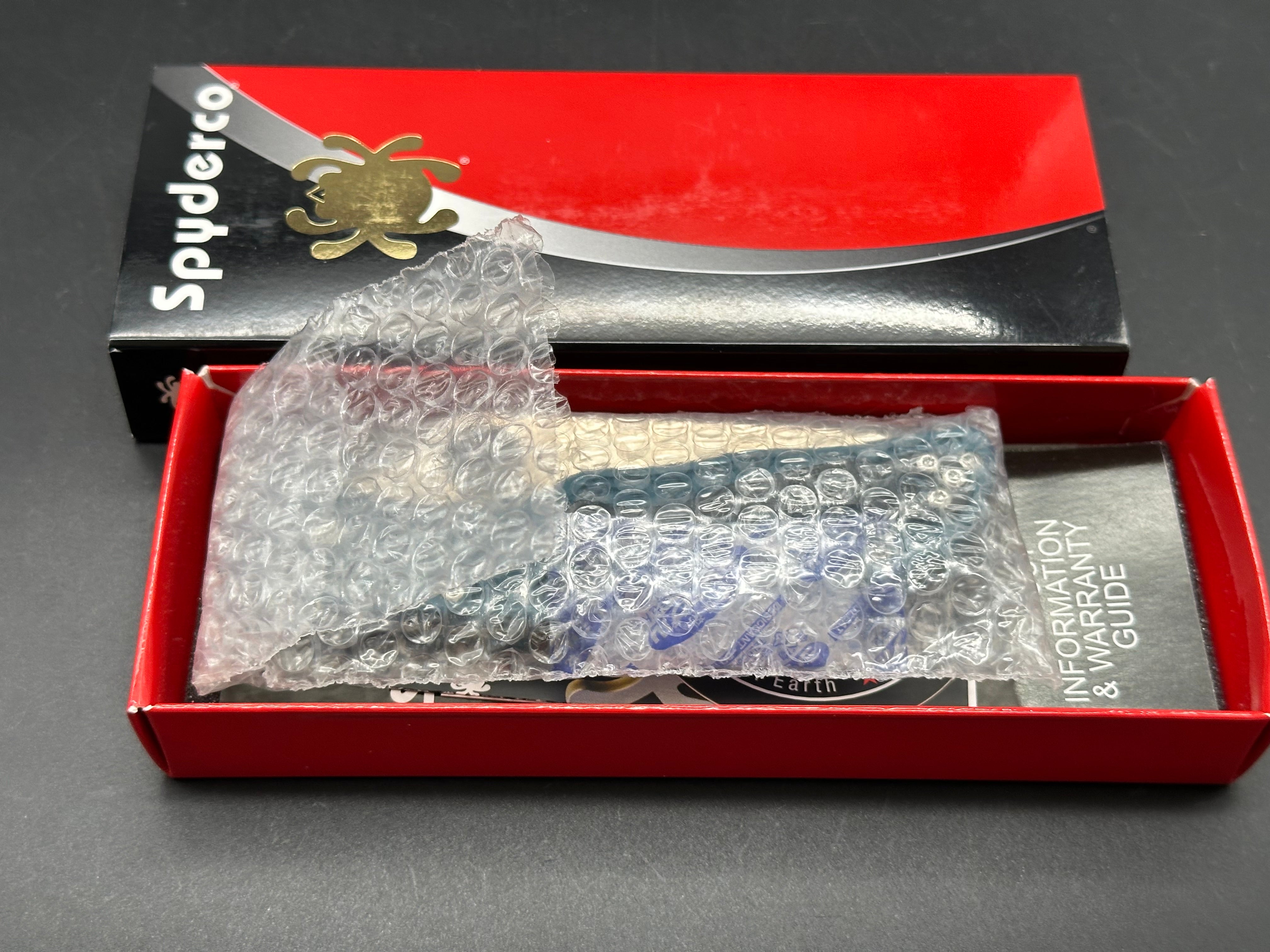 Spyderco Endela Lightweight Folding Knife - 3.41