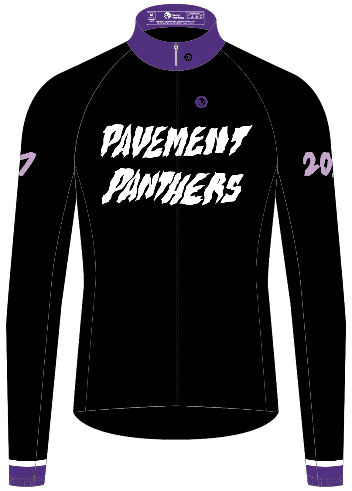Pavement Panthers Men's Long Sleeve Winter Jacket - Warm Insulated Coat for Outdoor Activities, Hiking & Cold Weather