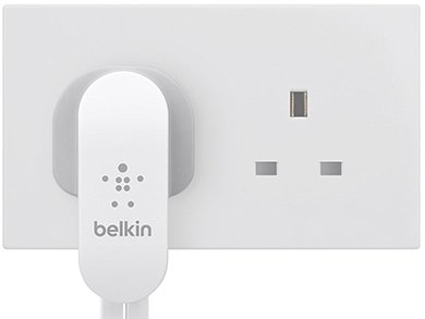 3-Pin Dual USB Wall Charger for iPhone, Samsung Galaxy - Fast Charging Adapter for Home, Office & Travel