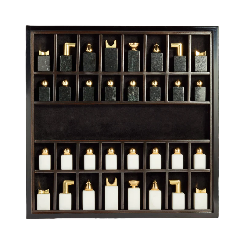 Premium Wooden Chess Set with Staunton Pieces - 15