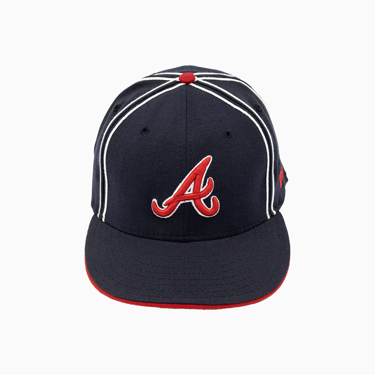 Atlanta Braves MLB 59FIFTY Fitted Hat - Official New Era Cap for Baseball Fans | Perfect for Games, Collecting & Streetwear